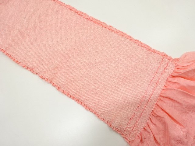 JAPANESE KIMONO / OBIAGE FOR FURISODE / SILK / SHIBORI